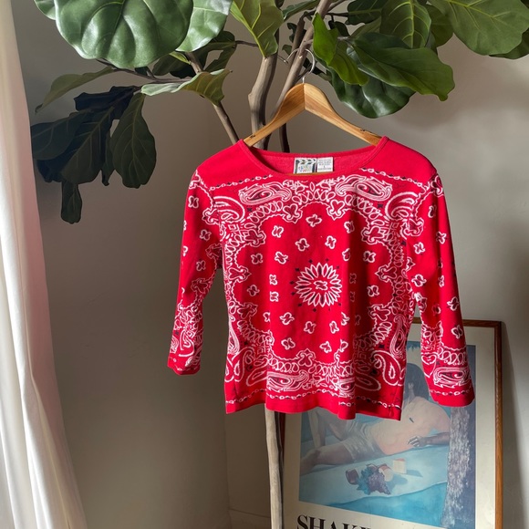 Bandana Print Shirt - Picture 8 of 8